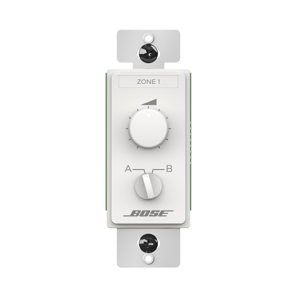 Contolador de Volumen | Selector de fuente 2 pasos | Blanco