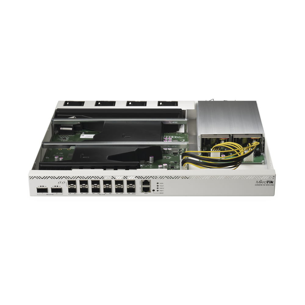 CCR2216-1G-12XS-2XQ, CPU 16 core, 12 SFP28 25 Gbps, 2 QSFP28 100 Gbps - Image 4