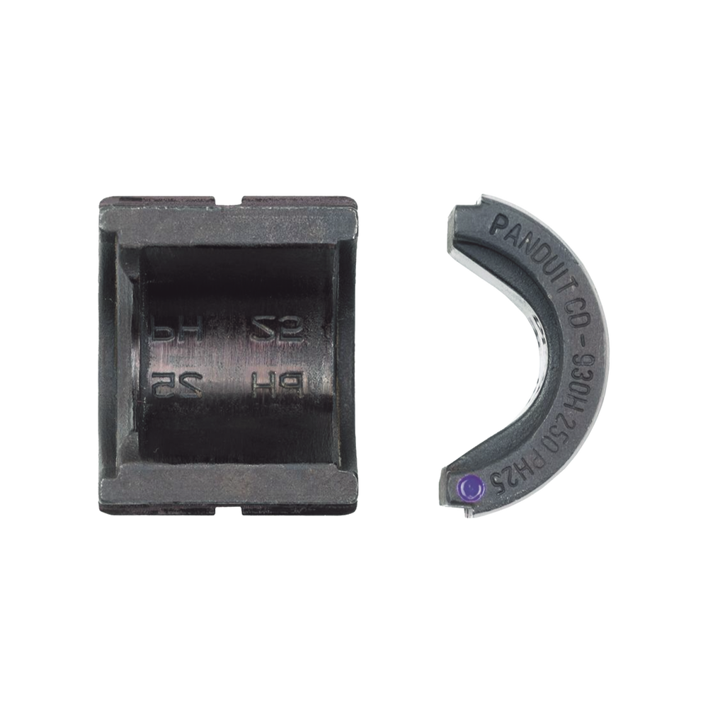 Dado de Prensado para Herramienta de Crimpado CT-29XX. Para Conectores a Tierra Tipo "E" GCE1/0-1/0  y Cruzado GCC6X6250-250. Código Rojo PG10