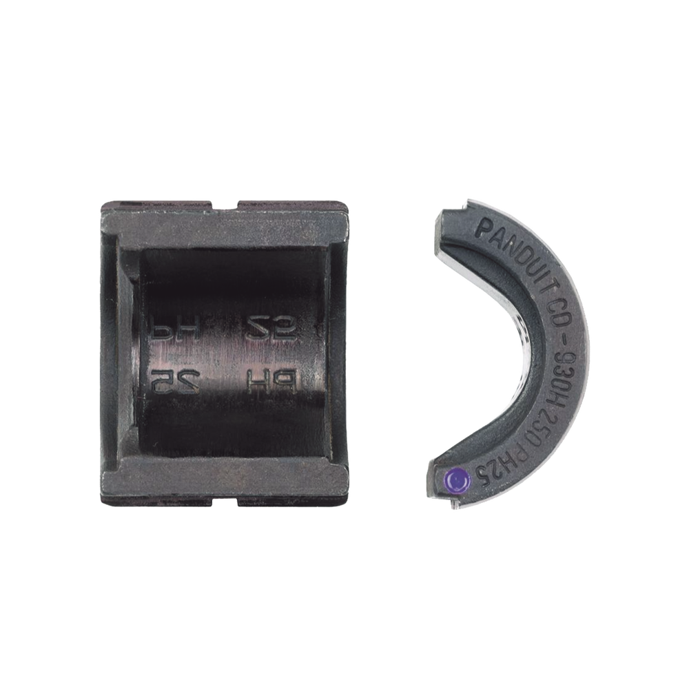 Dado de Prensado para Herramienta de Crimpado CT-29XX. Para Conectores a Tierra Tipo "E" GCE250-1/0, GCE250-250, Cruzado GCC6X6250-1/0, GCC6X6. Código Negro PG25