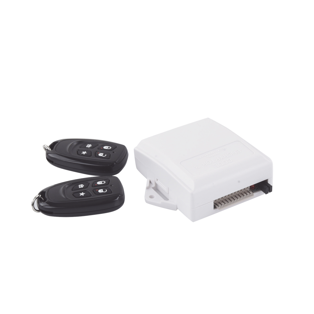 Receptor Universal con conexion directa al Keybus del panel de alarma con relevador auxiliar para abrir puertas de garage o aplicaciones de pulso momentaneo - Image 2