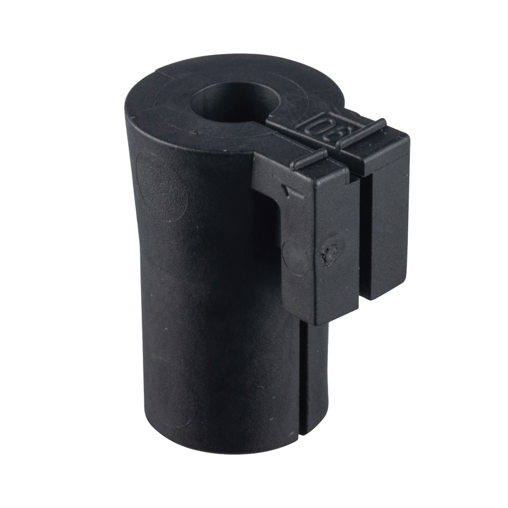 Pasacable Grommet de Entrada de Cable Terminado, Sencillo y Pequeño, 0.24"-0.28", Color Negro. Paquete de 12 Piezas - Image 2