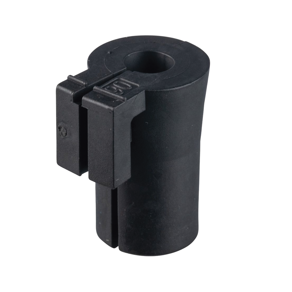 Pasacable Grommet de Entrada de Cable Terminado, Sencillo y Pequeño, 0.24"-0.28", Color Negro. Paquete de 12 Piezas - Image 3