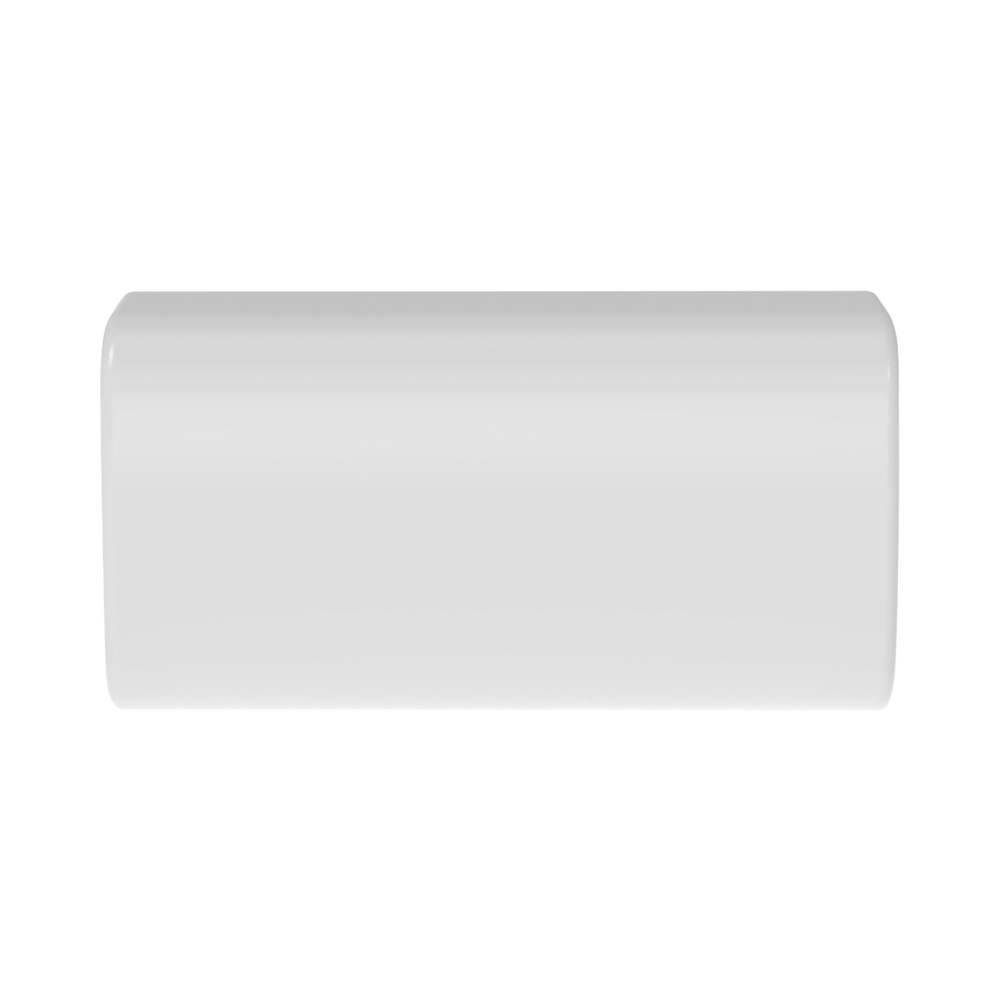 Unión recta, para uso con canaleta LD5, material ABS, Color Blanco