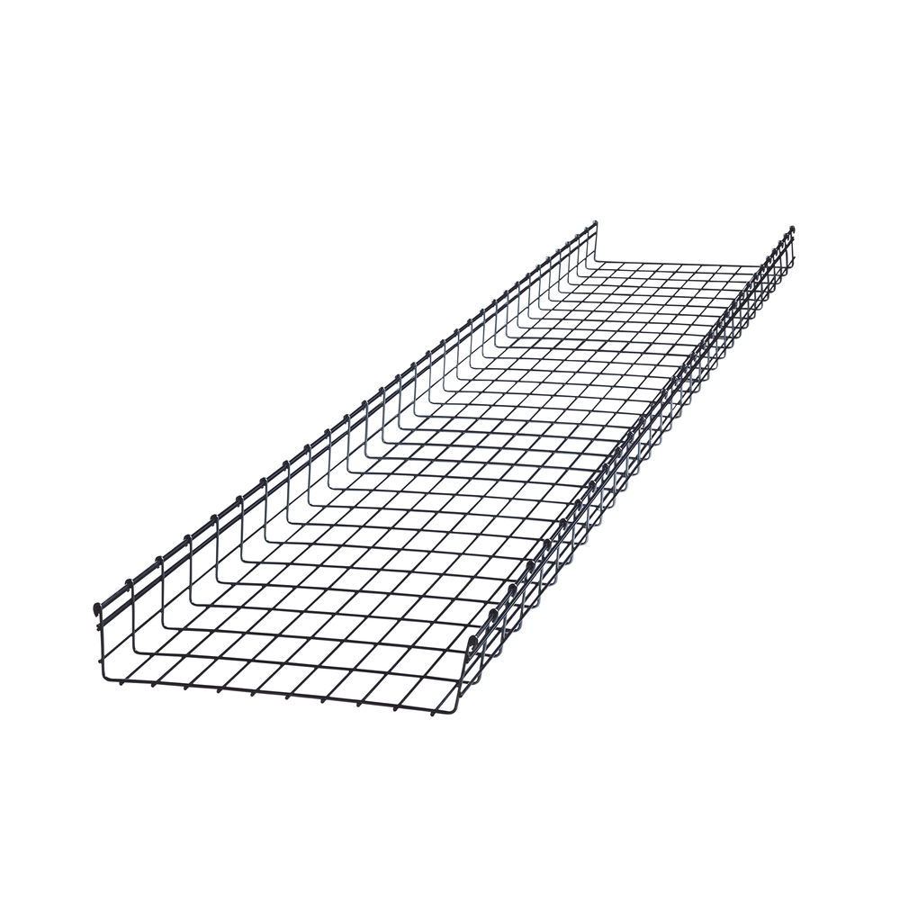 Charola Tipo Malla 105/500 mm, Acabado Electro Zinc, Hasta 836 Cables Cat6, Tramo de 3 Metros - Image 2