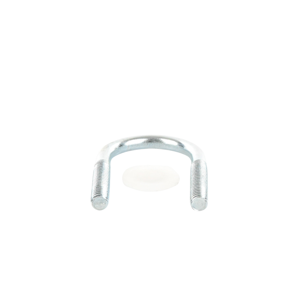 Abrazadera tipo U de 1/2", con acabado Electro Zinc, no incluye tuercas y arandelas - Image 3