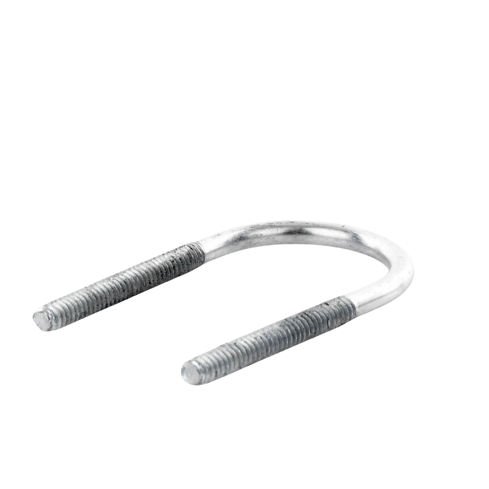 Abrazadera tipo U de 1", con acabado Electro Zinc, no incluye tuercas y arandelas - Image 2