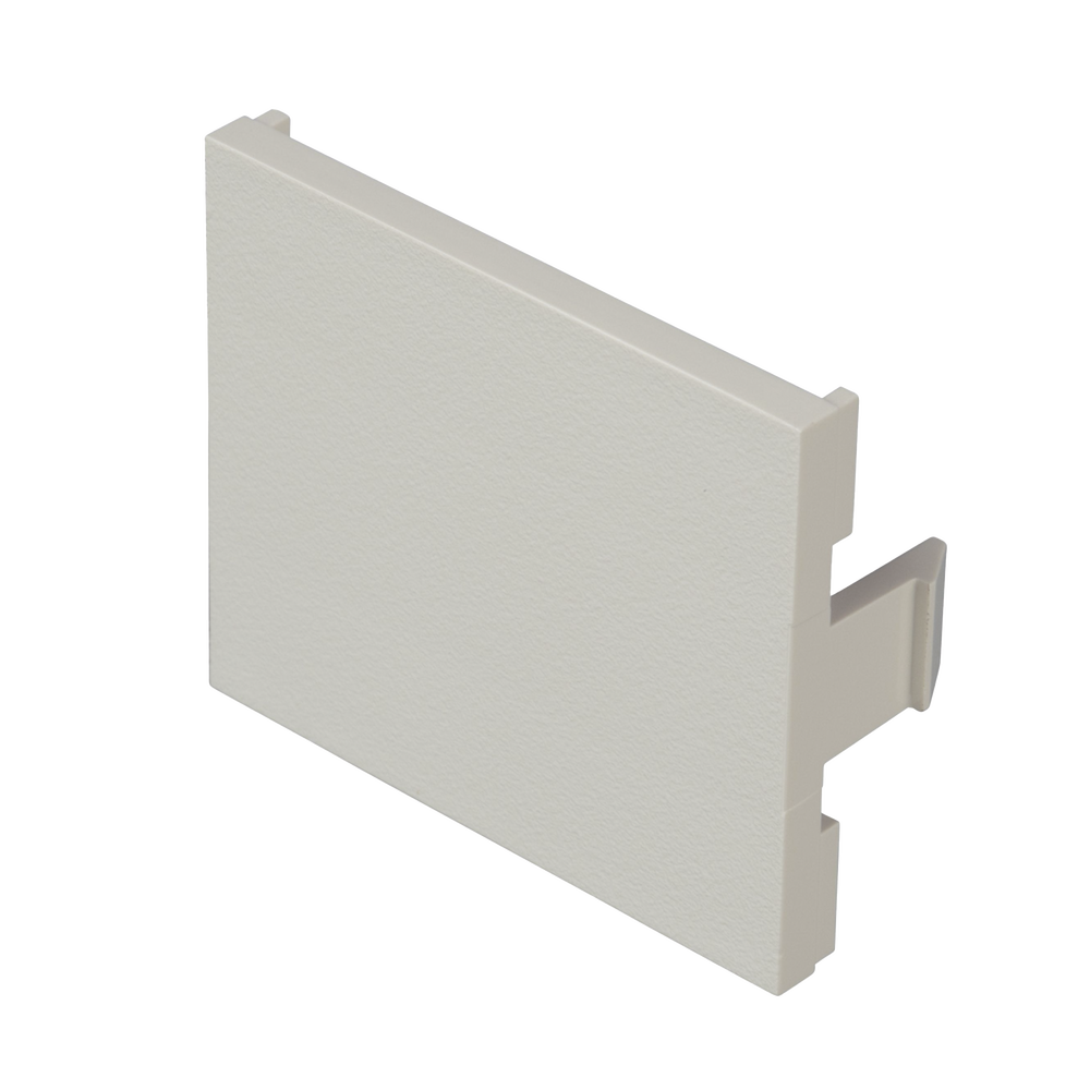 M?dulo de Tapa Ciega (Inserto Ciego), de 1/2, Color Blanco Mate, 1 Pieza