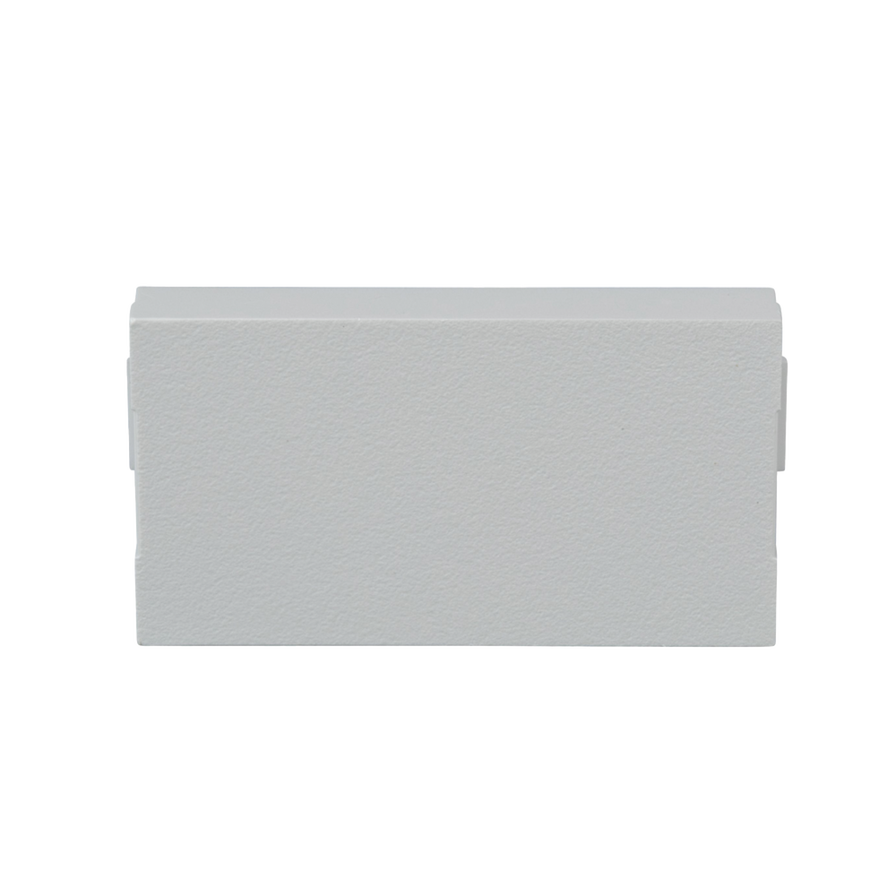 M?dulo de Tapa Ciega (Inserto Ciego), de 1/3, Color Blanco, 1 Pieza