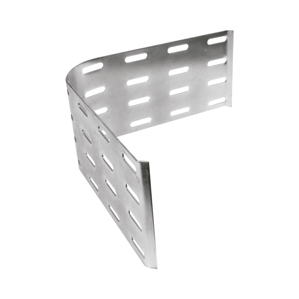 Bajada de cable doble de 95 x 175 mm, con acabado Electro Zinc