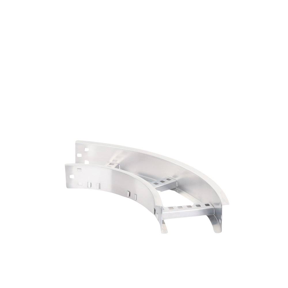 Curva Horizontal de Aluminio de 90° Perfil Z / Peralte 3 1/4" / Ancho 6" / Radio 8" / Incluye Tornillería (CHC90EZ314R8X6AK) - Image 3