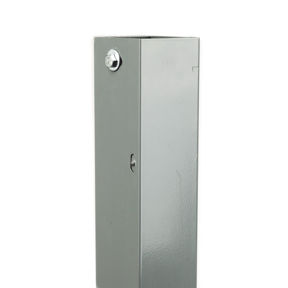 Ducto cuadrado embisagrado 6.5 x 6.5 cm, fabricado en lámina de acero al carbón, hasta 67 cables Cat6, incluye cople con tornillería y 1 knock out por lado - Image 3