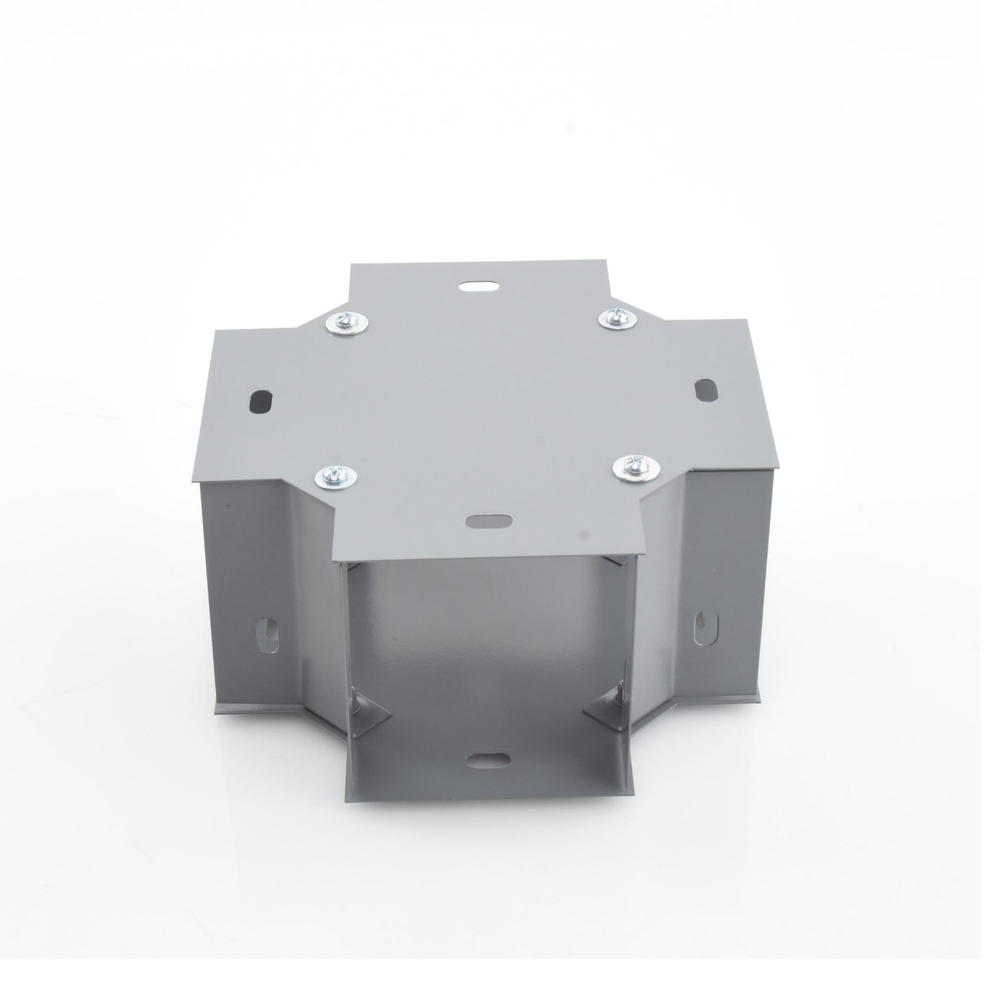 Derivación "X" 100 X 100 mm, fabricado en lámina de acero al carbón - Image 4