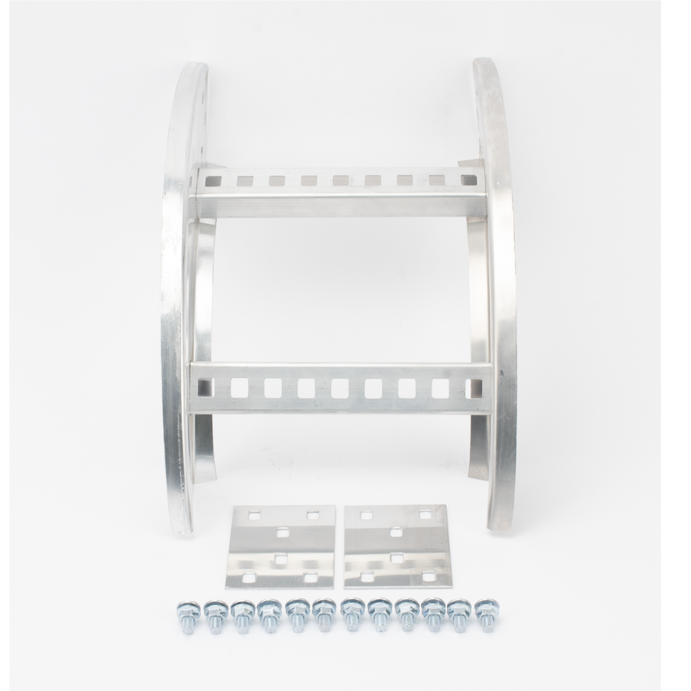 Curva Vertical Exterior de Aluminio de 90° Perfil Z / Peralte 3 1/4" / Ancho 9" / Radio 8" / Incluye Tornillería (CHVE90EZ314R8X9AK) - Image 4