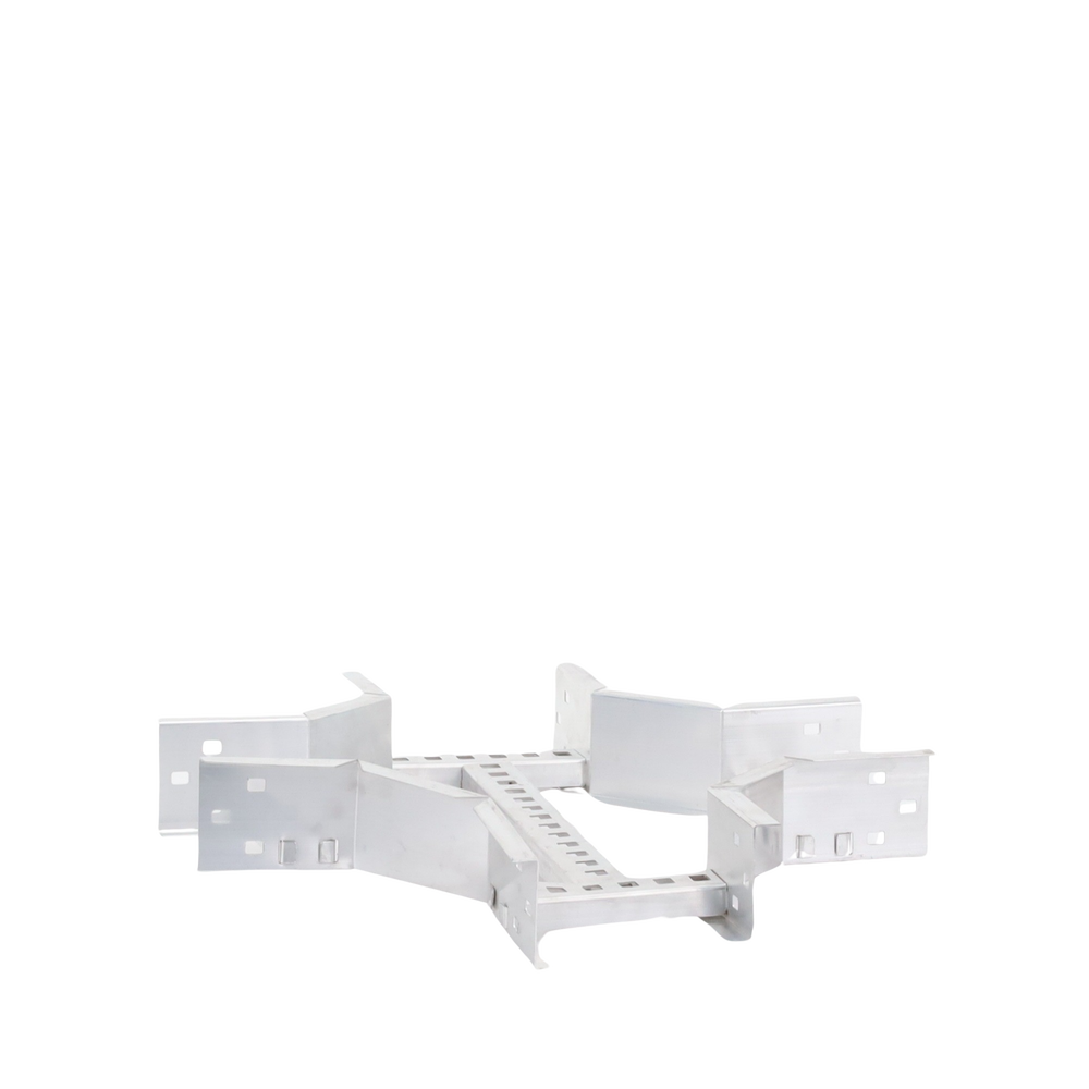 Derivación "X" Horizontal de Aluminio Perfil Z / Peralte 3 1/4" / Ancho 6"/ Radio 8" / Incluye Tornillería (CHXHEZ314R8X6AK) - Image 3