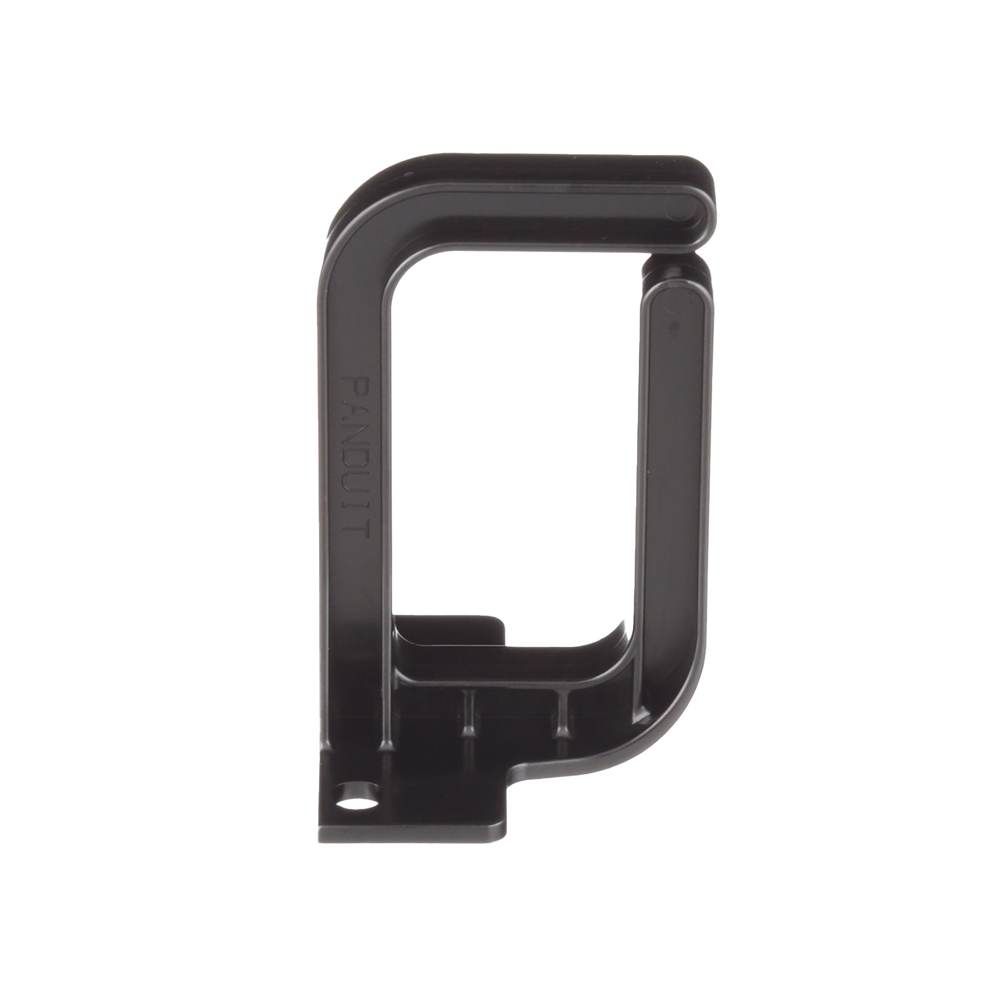 Anillo Tipo D Vertical, Para Gabinetes de Telecomunicaciones, 1 UR, Color Negro