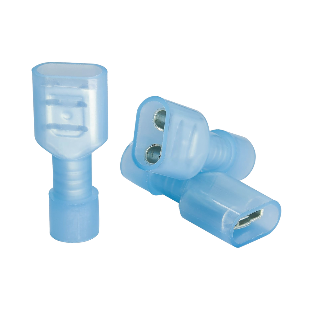 Terminal hembra aislada completa para cables 16 -14 AWG / Venta de bolsa en 25 piezas - Image 4