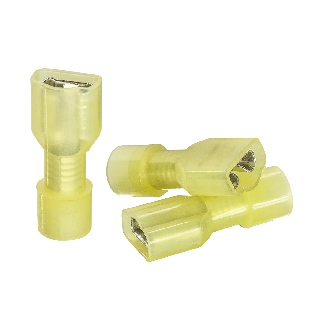 Terminal hembra aislada completa / para cables 12-10 AWG / Para baterías con terminal F1 / Paquete de 25 piezas - Image 4
