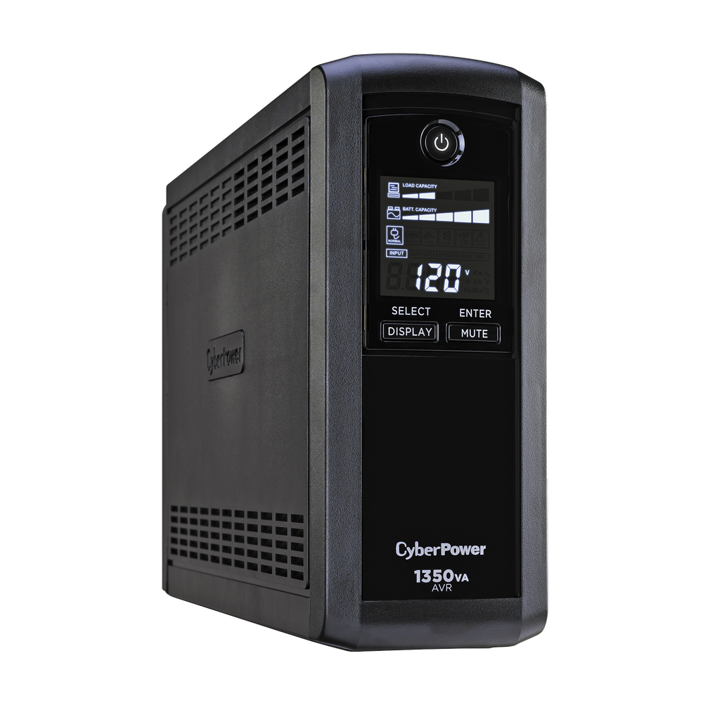 UPS de 1350 VA/815 W, Topología Línea Interactiva, Entrada 120 Vca NEMA 5-15P, Tipo Mini Torre, Con 10 Tomas NEMA 5-15R