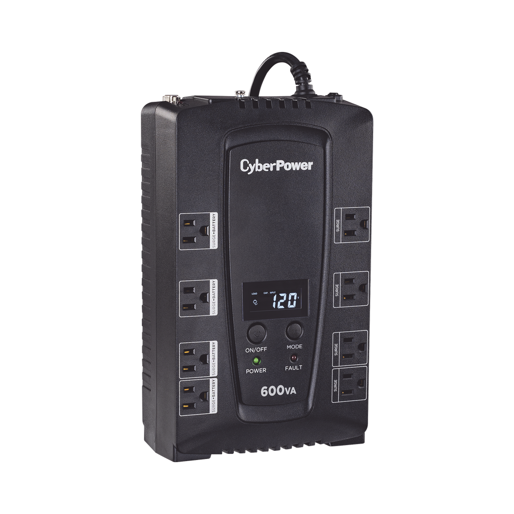 UPS de 600 VA/340 W, Topología Standby, Entrada 120 Vca NEMA 5-15P, Tipo Gabinete Compacto, Con 8 Tomas NEMA 5-15R - Image 3