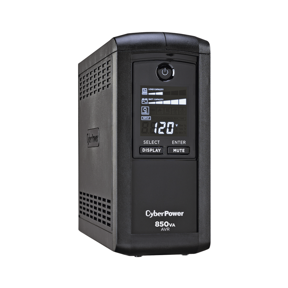 UPS de 850 VA/510 W, Topología Línea Interactiva, Entrada 120 Vca NEMA 5-15P, Tipo Mini Torre, Con 9 Tomas NEMA 5-15R