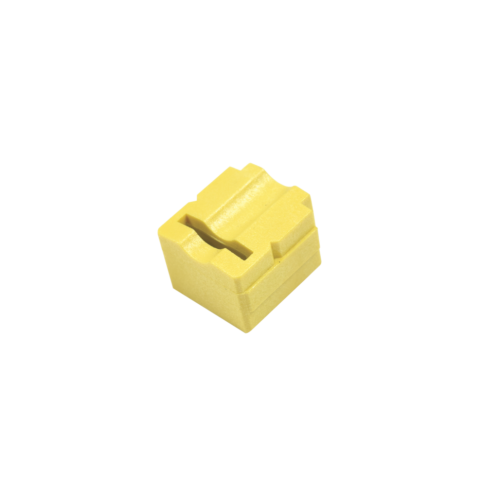 Dado de remplazo para desforradora de cable, Color Amarillo