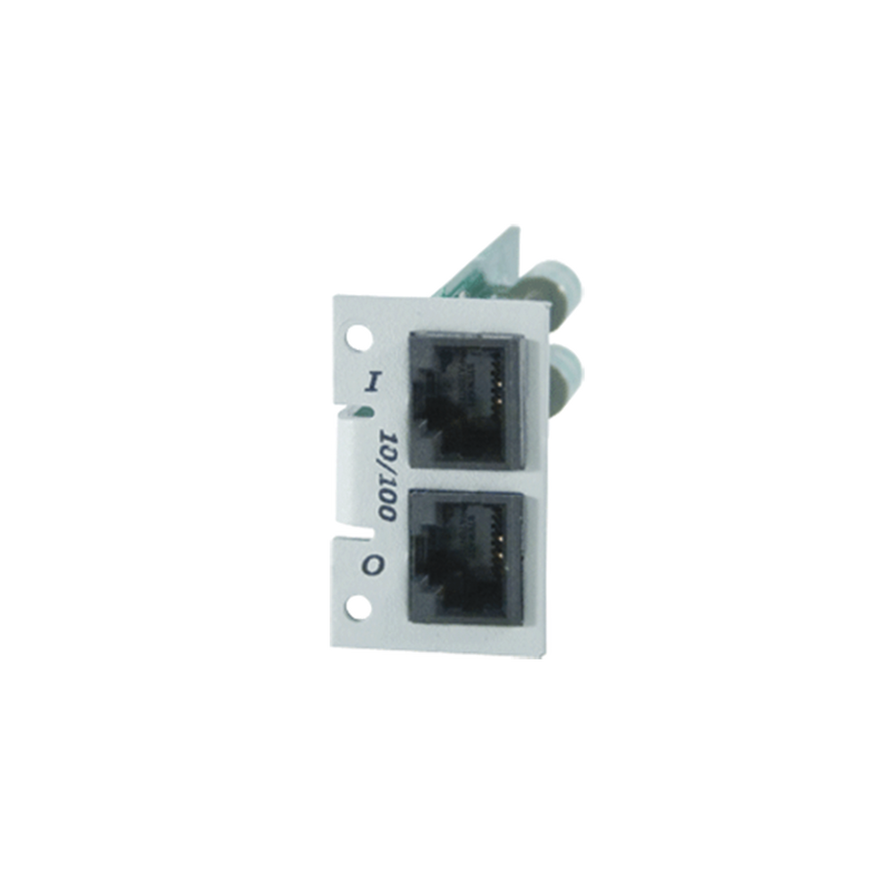 Protector Modular PoE 10/100 Mbps Individual Para Montaje en Chassis Para Rack