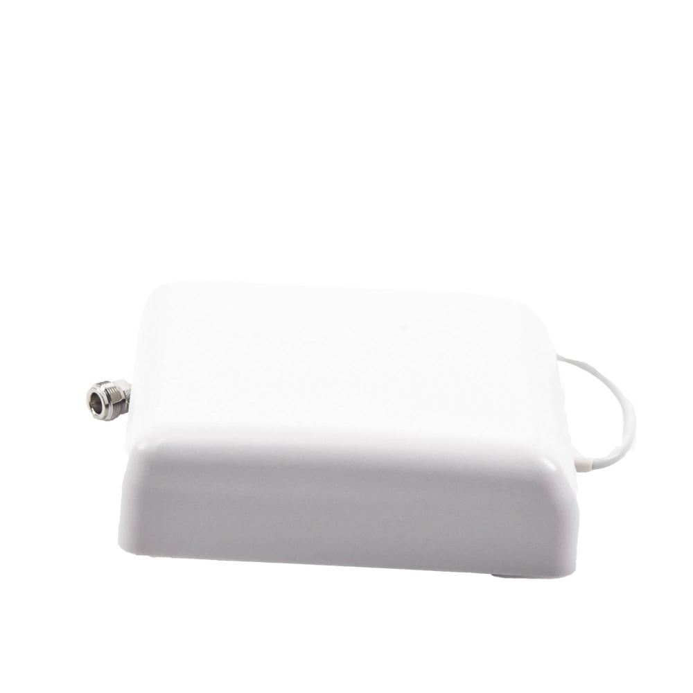 Antena direccional tipo Panel para interior. 800-960 / 1710-2500 MHz, 7 dBi/ 9 dBi, con conector N-Hembra, incluye montaje para pared.