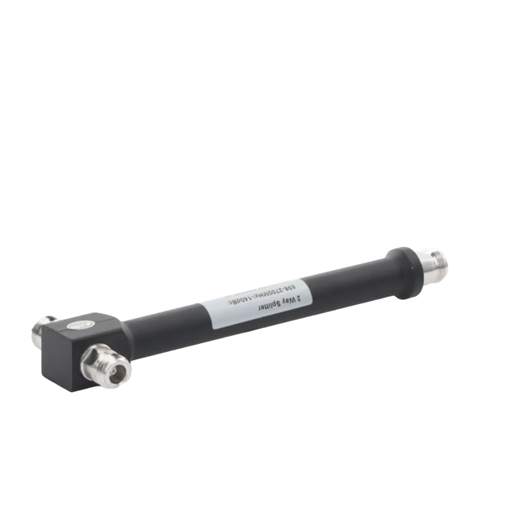 Divisor de Potencia de Dos Vías/ Splitter para distribuir la señal hacia dos antenas/ 698-2700 MHz