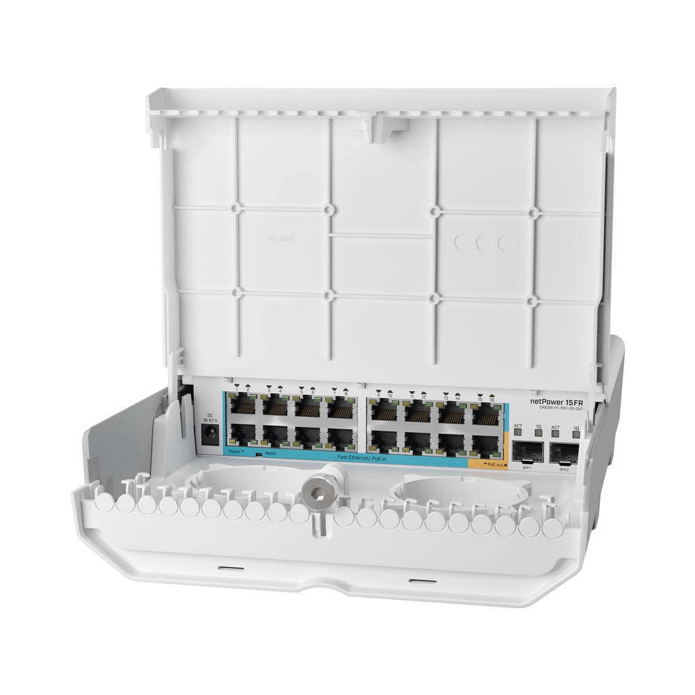 (netPower 15FR) Switch exterior de 18 puertos con 15 puertos PoE inversos y SFP - Image 2