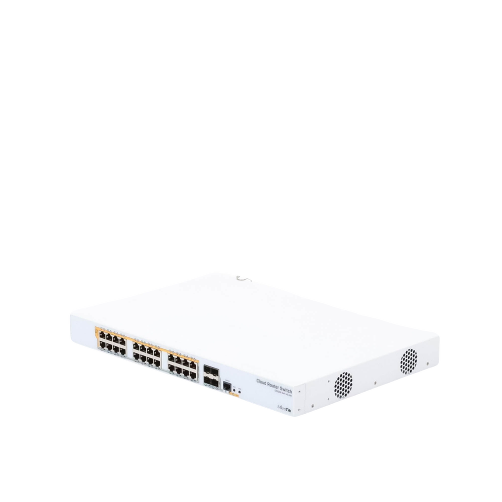 CRS328-24P-4S+RM - 24 port Gigabit Ethernet router/switch with four 10Gbps SFP+ - Image 3