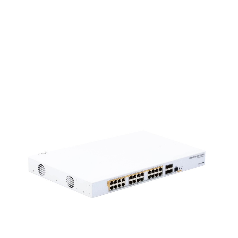 CRS328-24P-4S+RM - 24 port Gigabit Ethernet router/switch with four 10Gbps SFP+ - Image 6