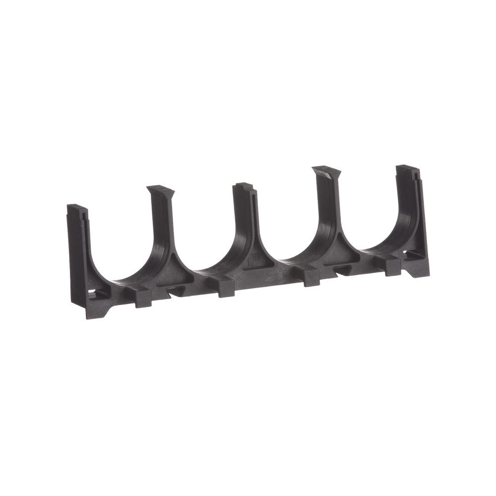 Espaciador de Cables de Nylon 6.6, Con 4 Espacios de 1.25 in (31.8 mm) de Diámetro, Color Negro, 1 Pieza - Image 2