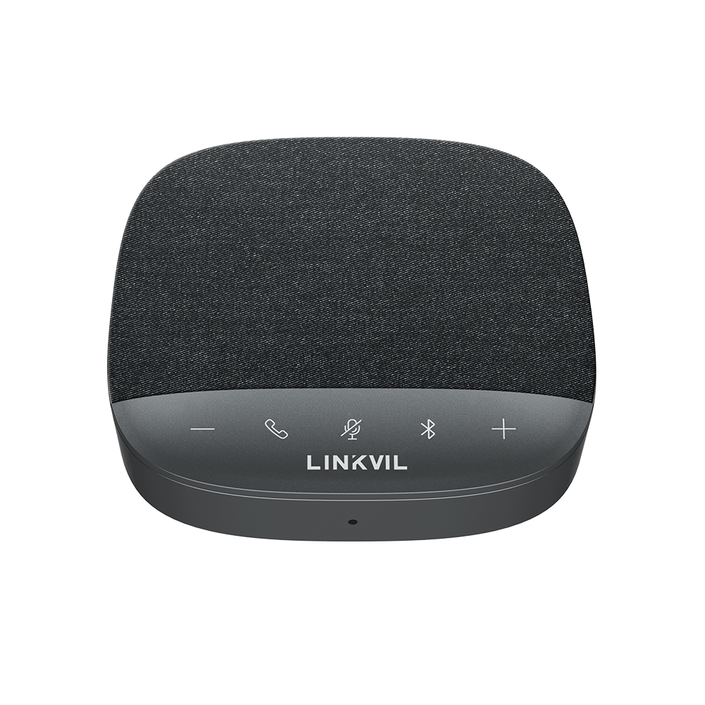 Altavoz y Micrófono portátil / Bluetooth / Conexión USB / 3 Micrófonos de 3W / Salas pequeñas o reuniones personales / Botones Touch / Linkvil - Image 2