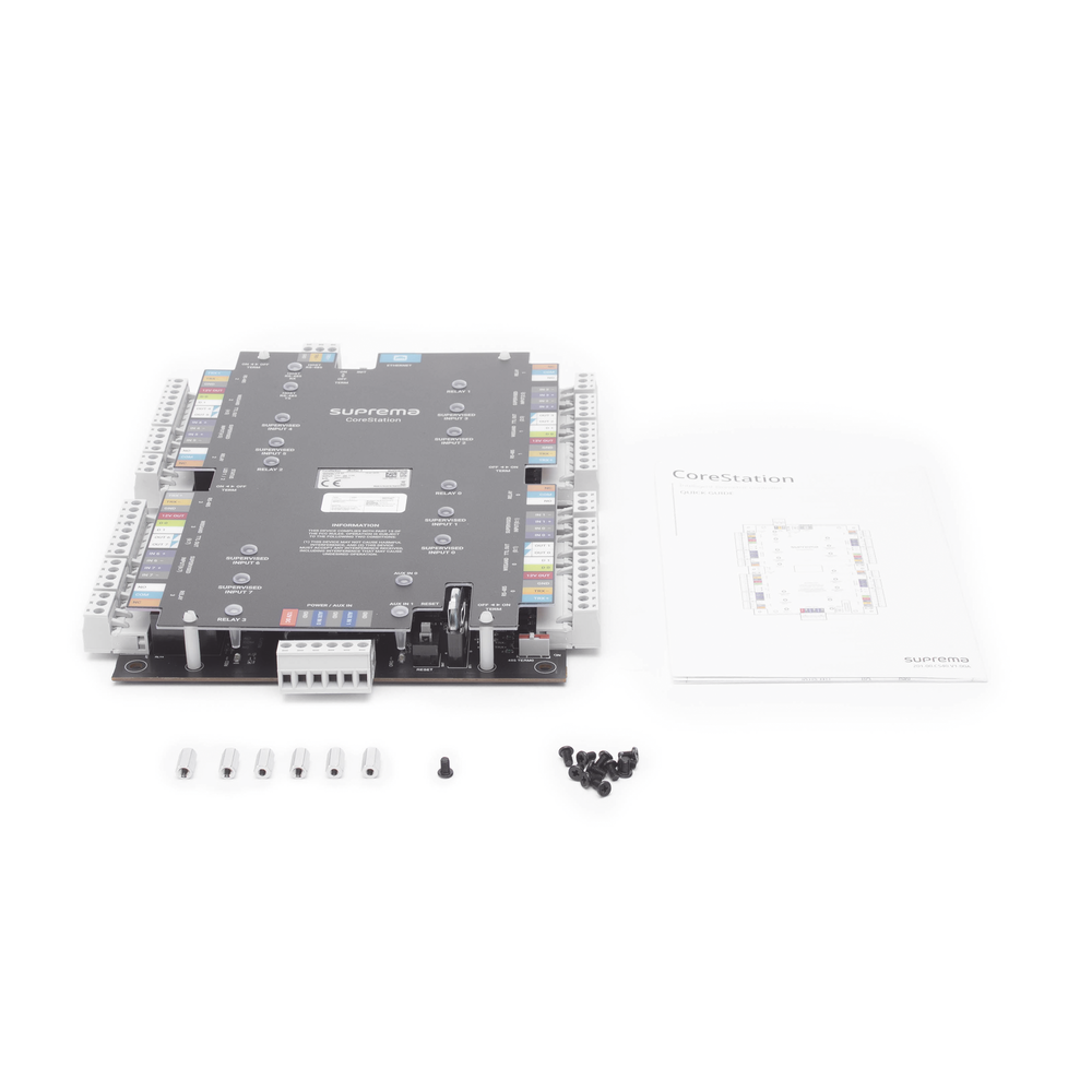 CoreStation Panel de Control de Acceso / Biometría Integrada / Compatible con Sistema de Elevadores / 200,000 Huellas / 4 Puertas - Image 6