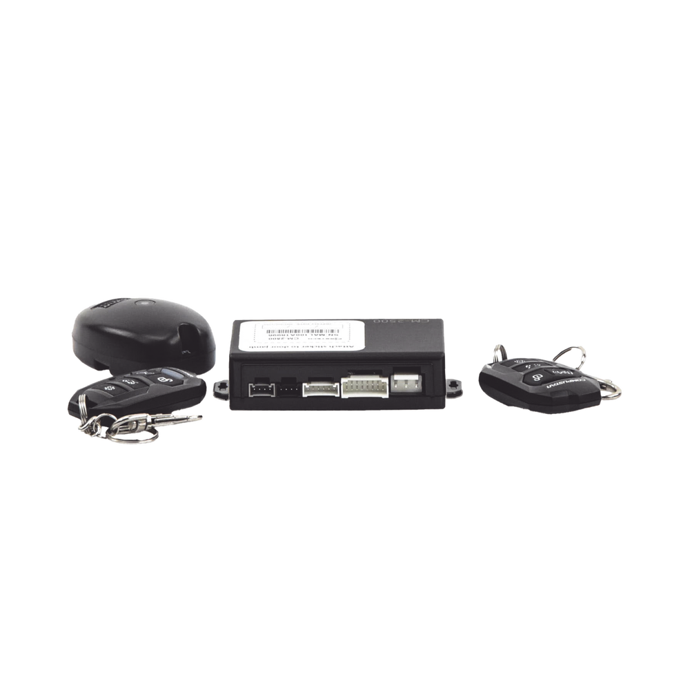 Alarma Vehicular Profesional de 1 vía con modulo CM2500 compatible con GPS X1-MAX LTE para App - Image 2