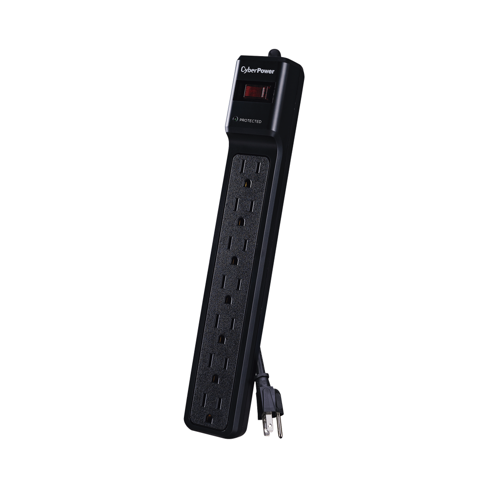 Multicontacto Con Supresor de Picos, Voltaje de Entrada 125 Vca NEMA 5-15P, Con 7 Salidas NEMA 5-15R, 1500 Joules - Image 2