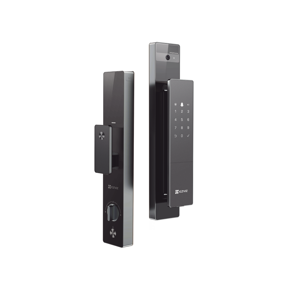 Cerrojo Inteligente de Reconocimiento Facial y Venas de Palma de Mano / 4 Pulgadas Pantalla  / 5000mAh Batería Recargable / Video Llamada a la App / Wi-Fi y Bluetooth  / IP52 Resistente