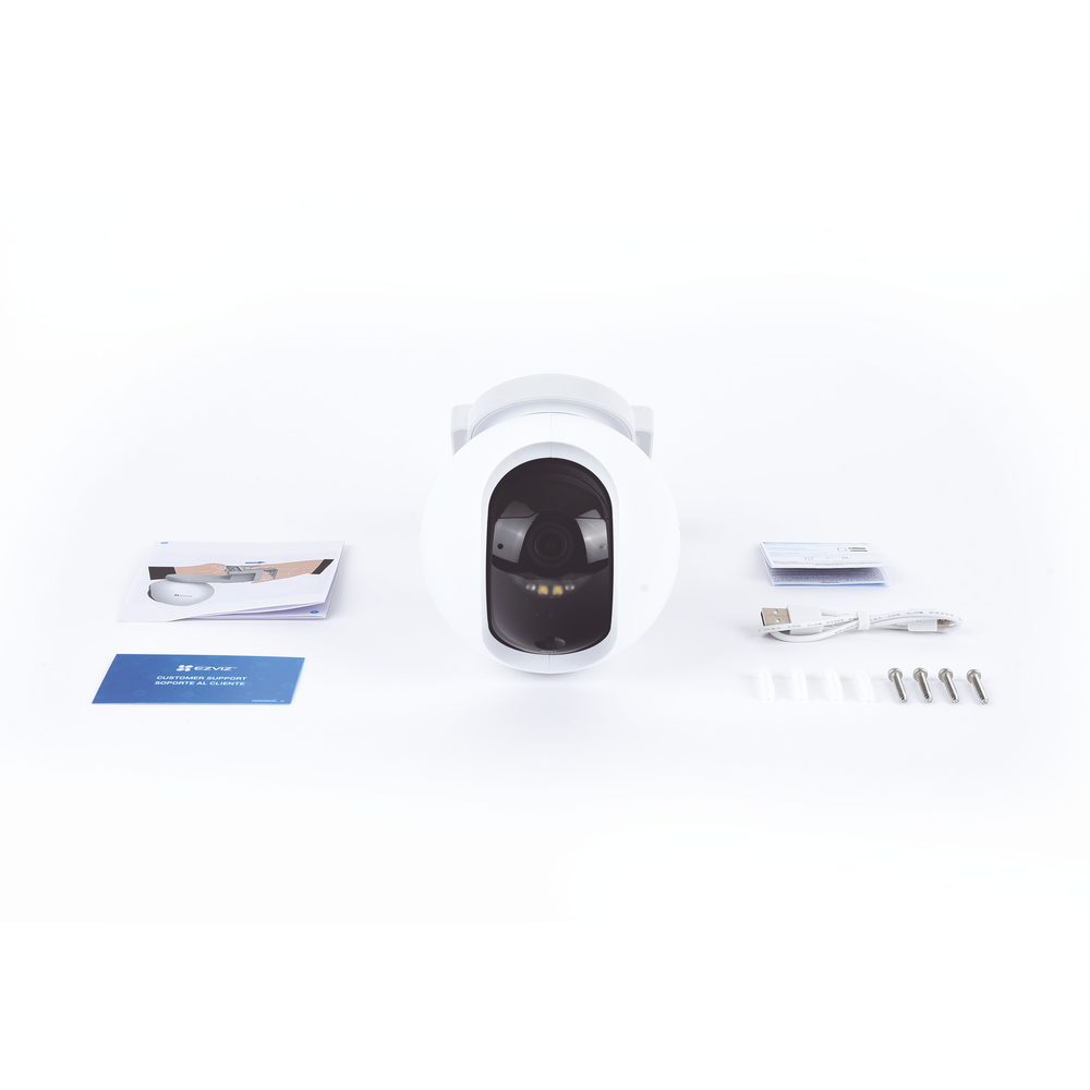 Camara PT / Wi-Fi / Con Bateria Recargable (Sin Cables) / 2K Plus (4 Megapixel) / Compatible con Panel Solar CS-CMT-SOLARPANEL-E / Seguimiento Inteligente / Visión Nocturna a Color / Detección humana / Exterior - Image 9