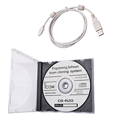 Software de programación y almacenamiento de frecuencias. Para ICR20.