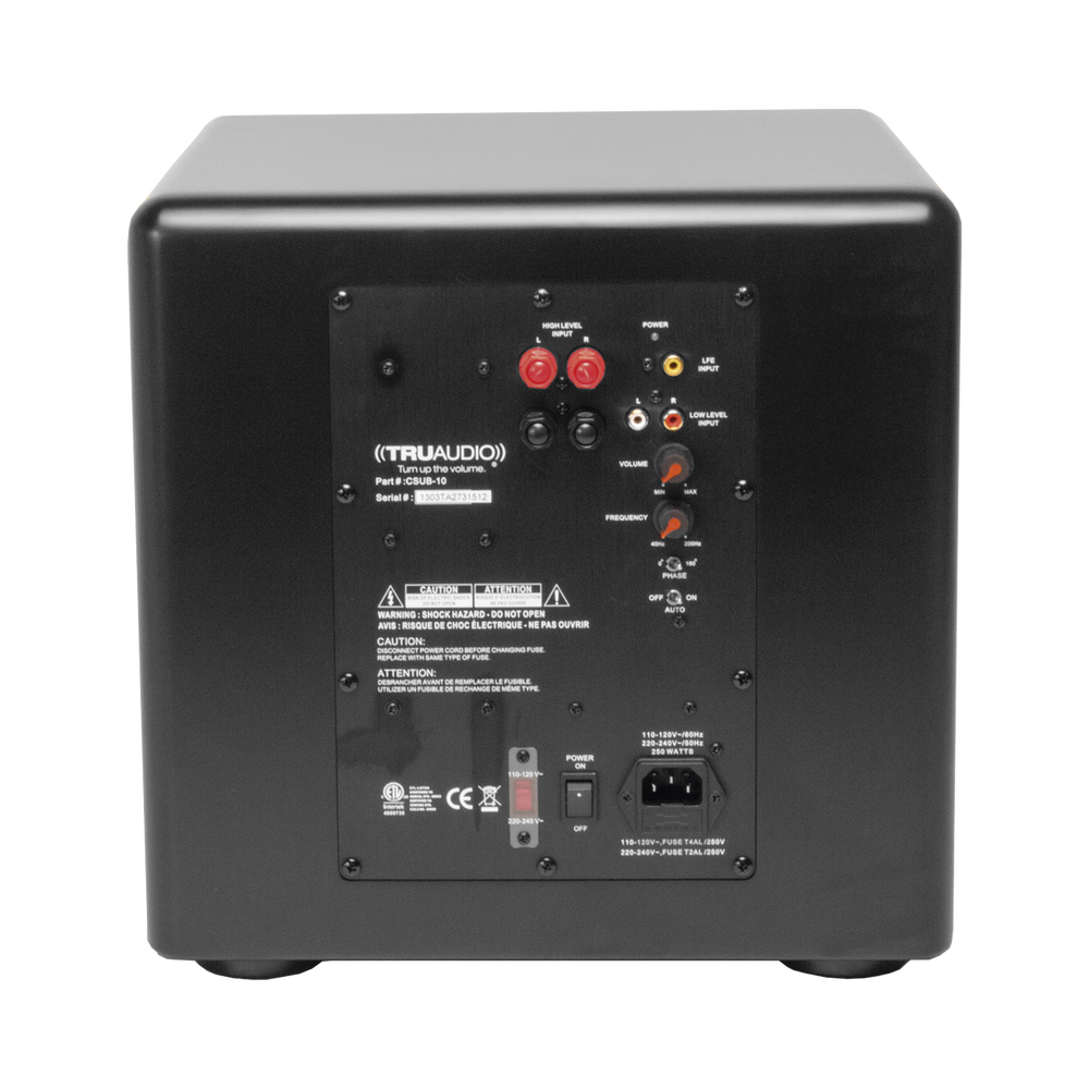 Subwoofer compacto de 12 in | 2 radiadores pasivos | amplificador interno de 350W - Image 4