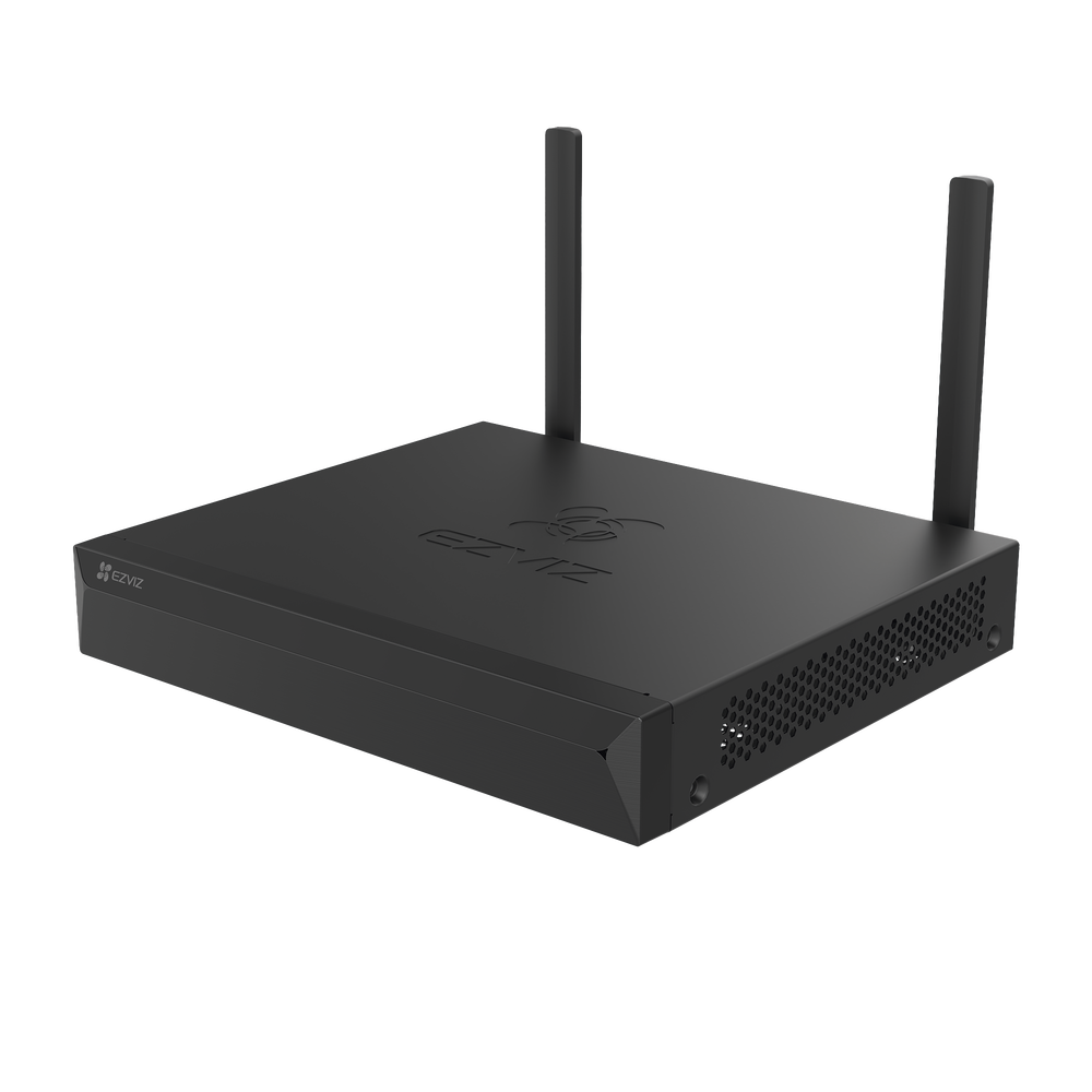NVR Inalámbrico (WiFi) de 8 Canales IP / Admite Cámaras hasta 5 Megapixel (3K) / Salidas HDMI y VGA  / H.265 / Almacenamiento Expandible hasta 8 TB