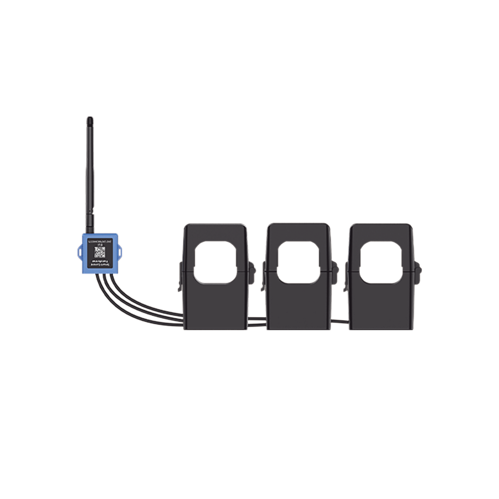 Medidor de corriente LoRaWAN para tres fases hasta 500 ampers