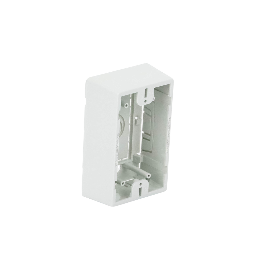 Caja de Montaje Superficial, Para Placas de Pared (Face Plates), Color Blanco - Image 2