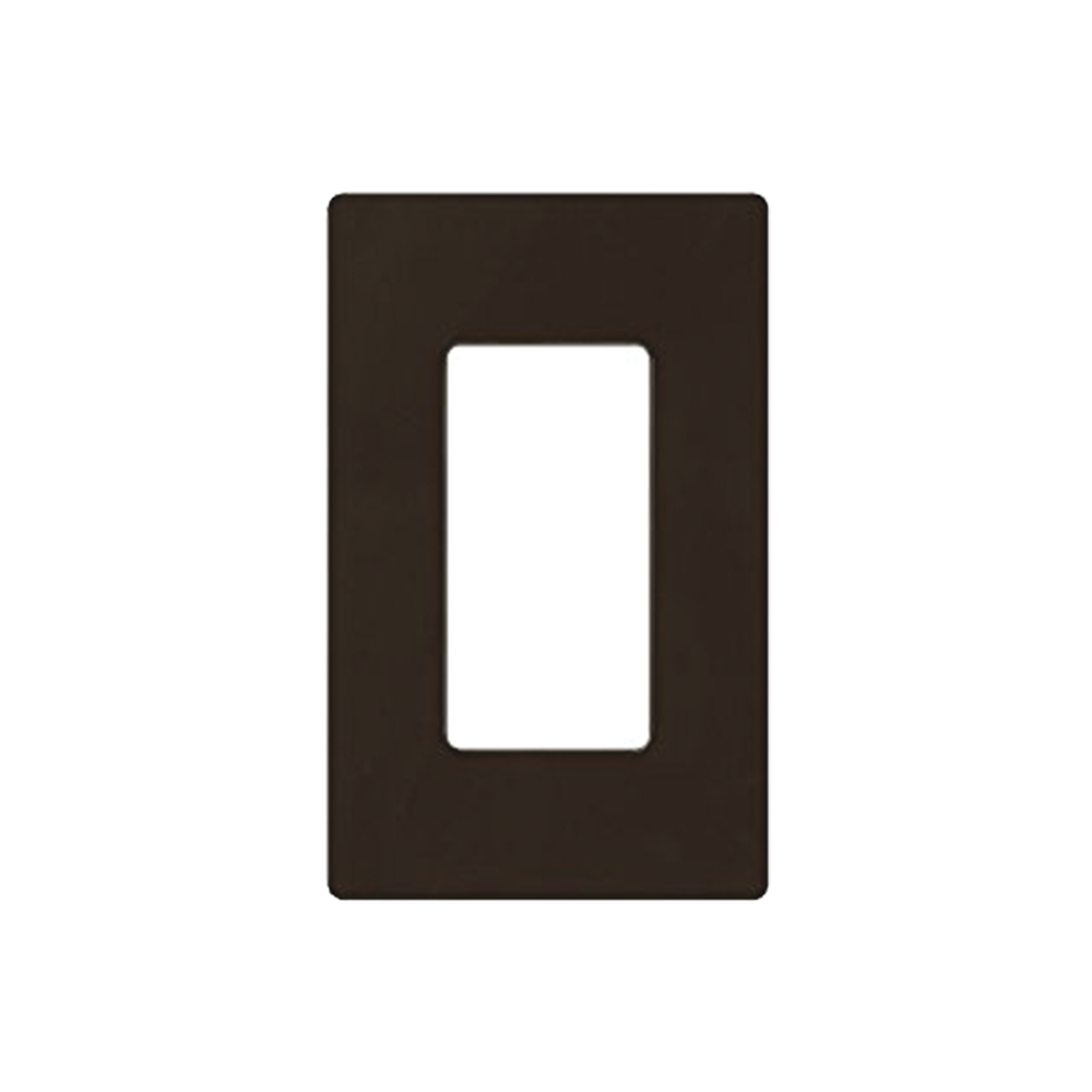 Placa de pared color café,  para un Control Remoto PICO, switch o atenuador.