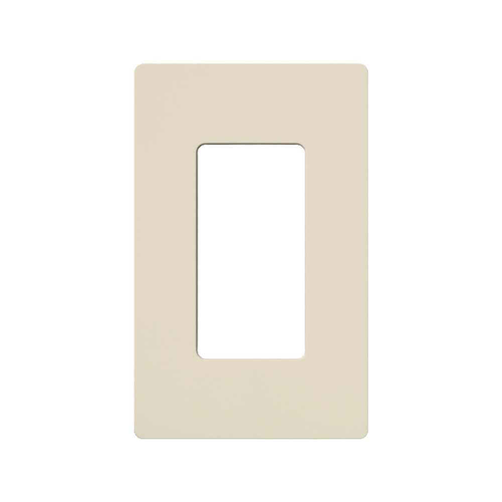 Tapa Color Light Almond para interruptor o dimmer Lutron, 1 gang, limpio y moderno
