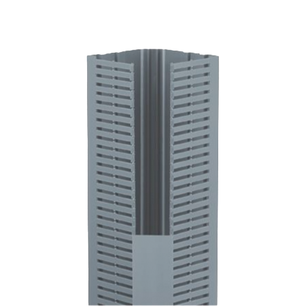 Canaleta para Cable en Esquina, 5.33" x 4.58", 6 Pies, Color Gris