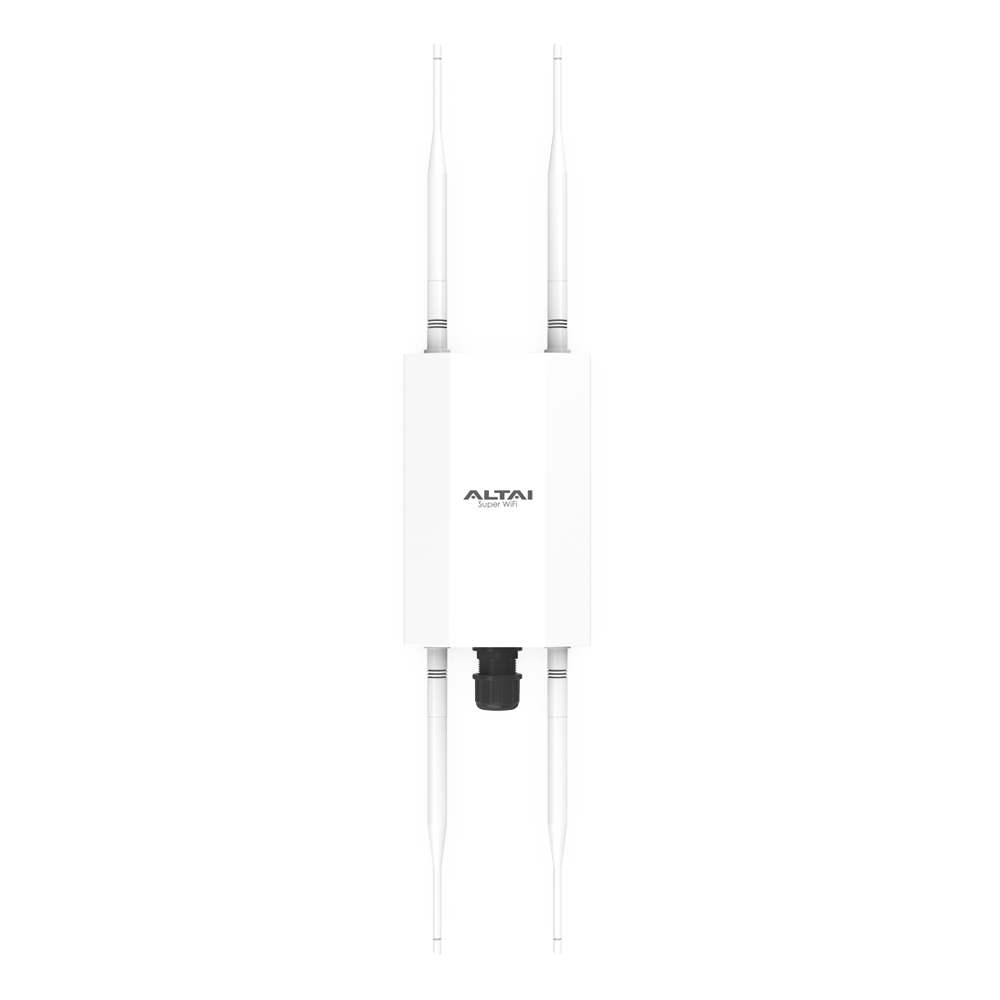 Punto de Acceso Súper WiFi 6 y PTMP para Exterior, Hasta 250 m de Cobertura, Doble Banda Simultanea, 574 Mbps en 2.4 GHz y 1.2 Gbps en 5GHz, 256 Usuarios Concurrentes por Banda, Administración en Nube Gratis con INSIGHTS