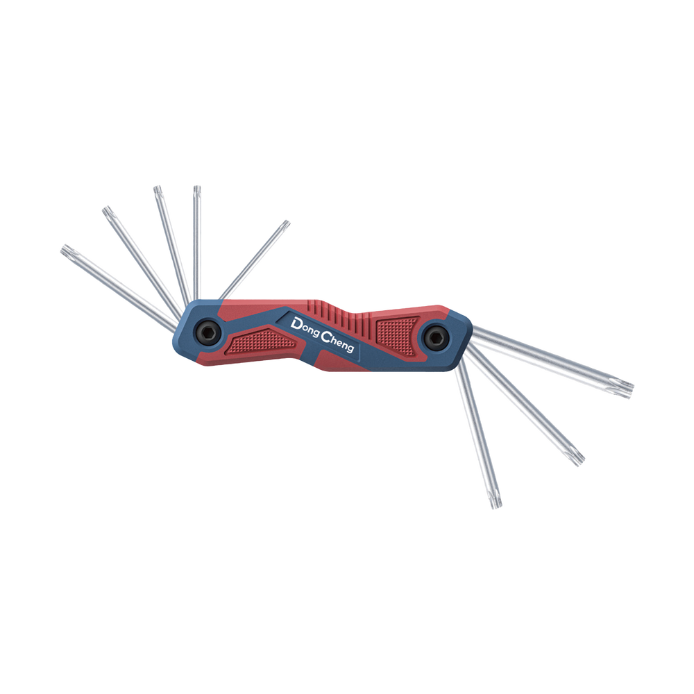 Juego de 8 llaves hexagonales tipo Torx® , porta llaves tipo navaja.,