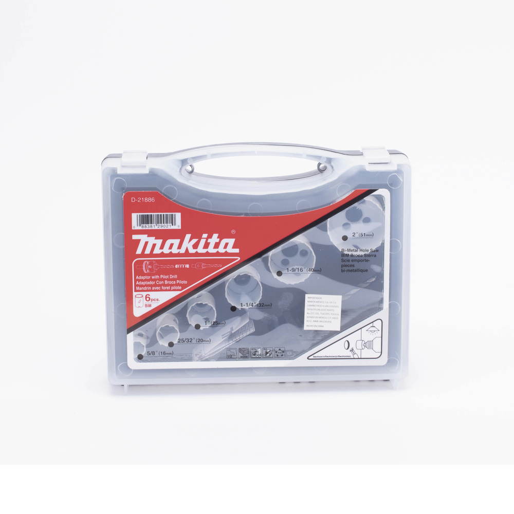 Kit Broca Sierra (5/8" - 2"), 6 Piezas - Image 2